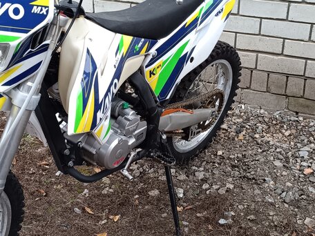 2021 Kayo K1 250 MX, белый, 110000 рублей, вид 1