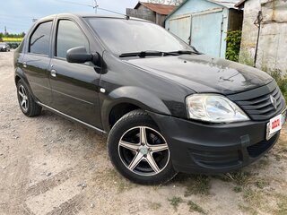 2013 Renault Logan I Рестайлинг, чёрный, 350000 рублей, вид 2