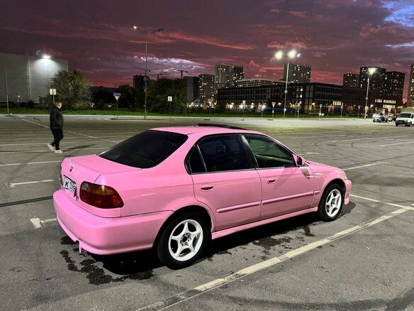 1999 Honda Civic VI Рестайлинг, синий, 475000 рублей - вид 13