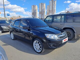 2017 Lada (ВАЗ) Granta I, чёрный, 600000 рублей, вид 1
