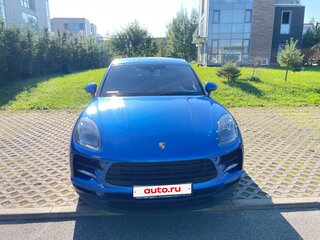 2019 Porsche Macan I Рестайлинг, синий, 4090000 рублей, вид 2