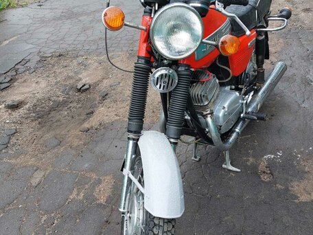 1981 Jawa 350/360, красный, 155000 рублей, вид 3