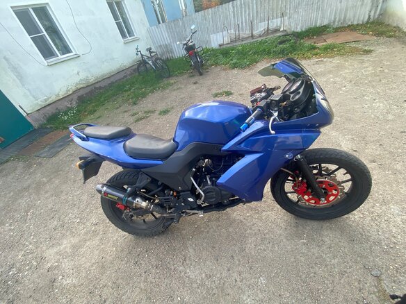 2014 Honda CBR 250R, синий, 55000 рублей - вид 1