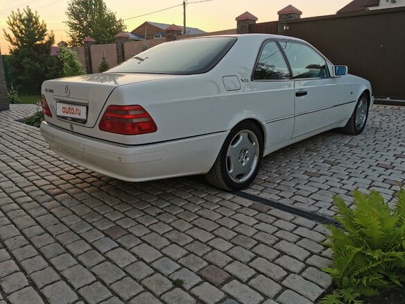 1997 Mercedes-Benz CL-Класс 600 I (C140), белый