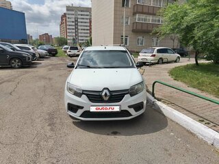 2018 Renault Logan II Рестайлинг, белый, 650000 рублей, вид 2