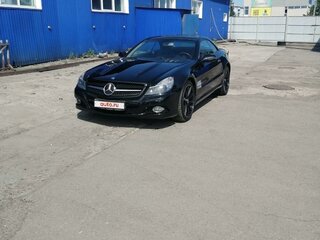 2002 Mercedes-Benz SL-Класс 500 5-speed V (R230), чёрный, 1800000 рублей, вид 4