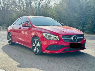 2017 Mercedes-Benz CLA 200 I (C117, X117) Рестайлинг, красный, 1558004 рублей, вид 3
