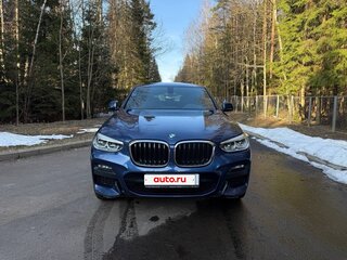 2019 BMW X4 20d II (G02), синий, 4760000 рублей, вид 2