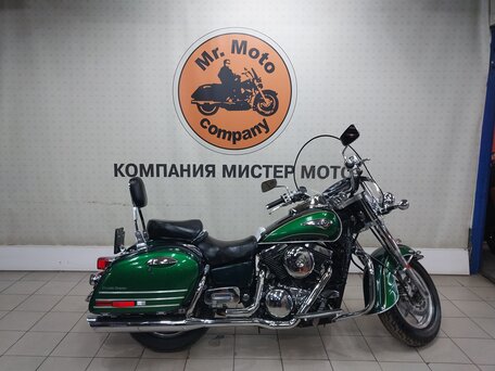 1998 Kawasaki VN1500 Vulcan, зелёный, 525000 рублей, вид 1