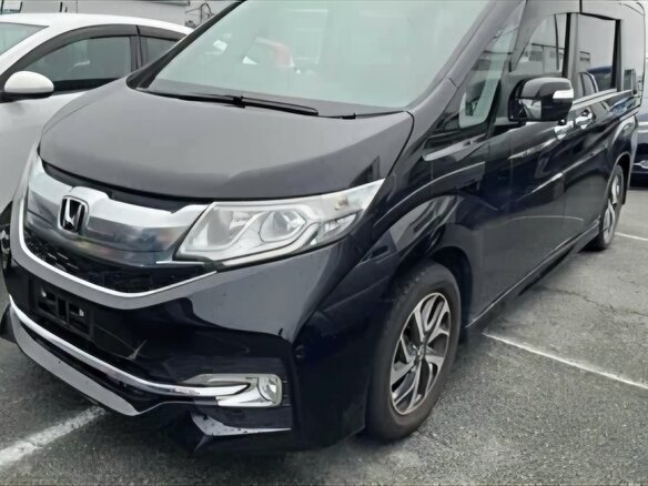 2016 Honda Stepwgn Spada V, чёрный, 1350000 рублей - вид 1
