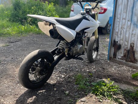 2013 Kayo Basic YX125, белый, 70000 рублей, вид 4