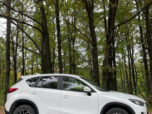 2015 Mazda CX-5 I Рестайлинг, белый, 1700000 рублей - вид 5