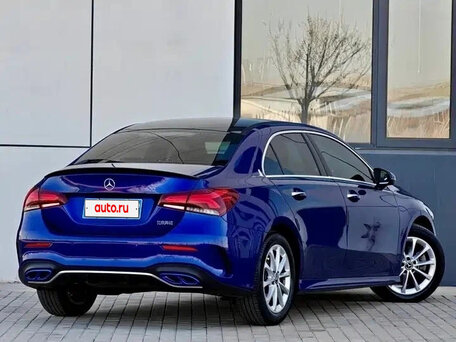 2023 Mercedes-Benz A-Класс 180 Long IV (W177) Рестайлинг, синий, 1620004 рублей, вид 5