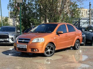 2007 Chevrolet Aveo I, оранжевый, 249000 рублей, вид 1
