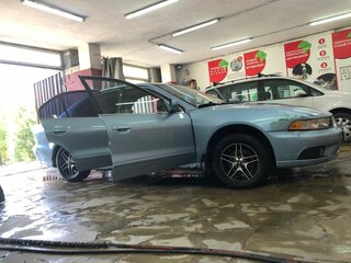 2003 Mitsubishi Galant VIII Рестайлинг, голубой, 280999 рублей, вид 3