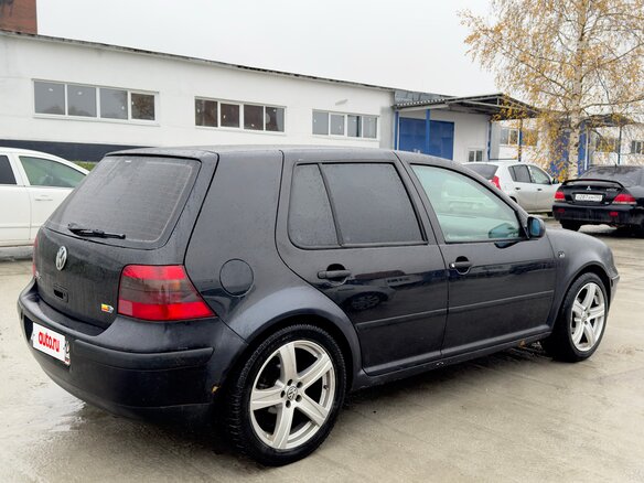 2001 Volkswagen Golf IV, чёрный, 215000 рублей - вид 6