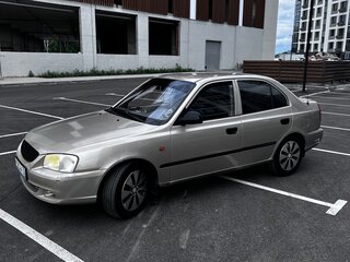 2004 Hyundai Accent ТагАЗ II, бежевый, 450000 рублей, вид 2