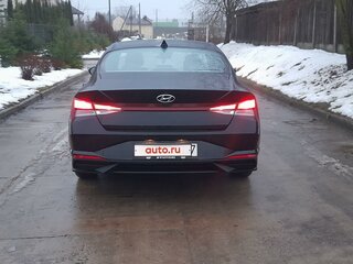 2022 Hyundai Elantra VII (CN7), чёрный, 1920000 рублей, вид 2