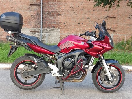 2006 Yamaha FZ6, пурпурный, 550000 рублей, вид 4