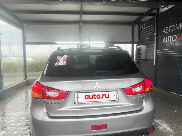 2014 Mitsubishi ASX I Рестайлинг, серый, 950000 рублей - вид 1