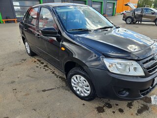 2015 Lada (ВАЗ) Granta I, чёрный, 185000 рублей, вид 1