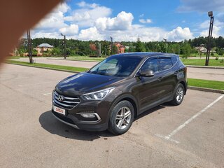 2017 Hyundai Santa Fe III Рестайлинг, коричневый, 2200000 рублей, вид 1