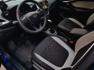 2020 Lada (ВАЗ) Vesta SW Cross I, синий, 1050000 рублей, вид 5