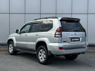 2008 Toyota Land Cruiser Prado 5-speed 120 Series Рестайлинг, серебристый, 1949999 рублей, вид 2