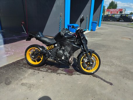 2013 Kawasaki ER-6N, чёрный, 350000 рублей, вид 2