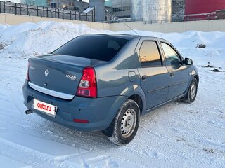 2010 Renault Logan I Рестайлинг, синий, 450000 рублей, вид 4