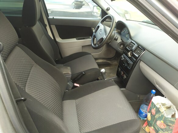 2011 Lada (ВАЗ) Priora I, серый, 250000 рублей - вид 5