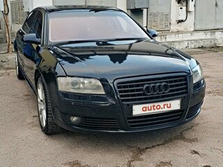 2006 Audi A8 Long II (D3) Рестайлинг, синий, 1050000 рублей, вид 5