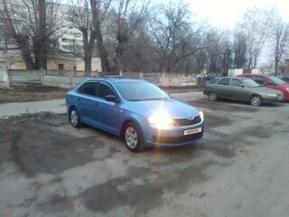 2016 Skoda Rapid I, синий, 800000 рублей, вид 1