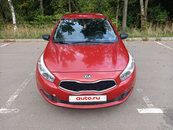 2014 Kia Ceed II, красный, 849000 рублей - вид 1