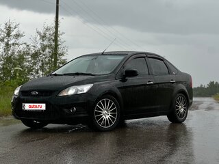 2011 Ford Focus II Рестайлинг, чёрный, 850000 рублей, вид 3