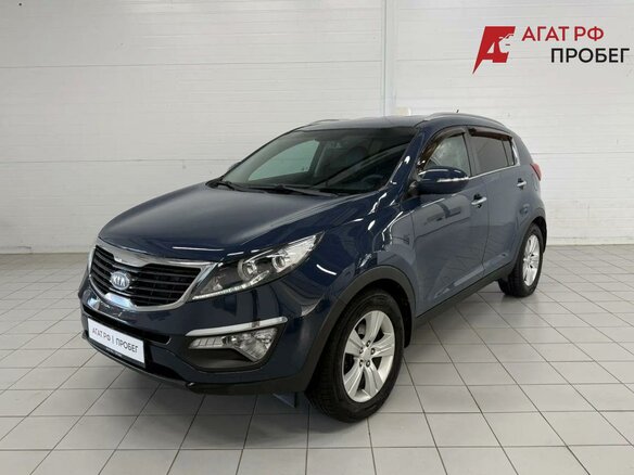 2011 Kia Sportage III, синий, 1435000 рублей