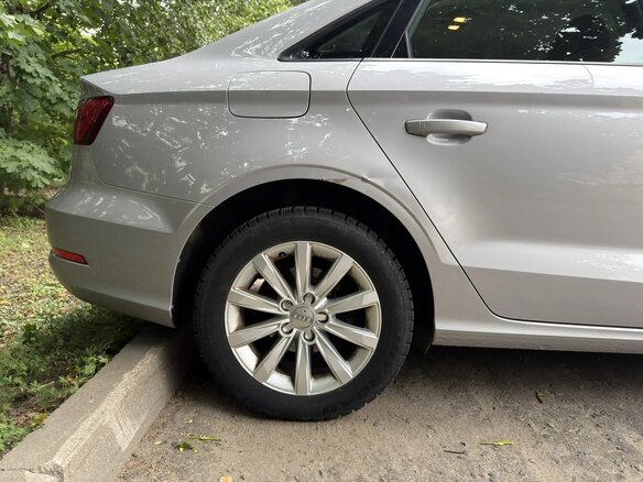 2015 Audi A3 III (8V), серый, 1150000 рублей - вид 1