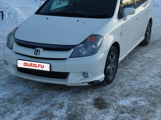 2005 Honda Stream I Рестайлинг, белый, 650000 рублей, вид 1