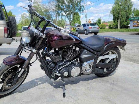 2005 Yamaha XV 1700 Warrior, пурпурный, 800000 рублей, вид 1