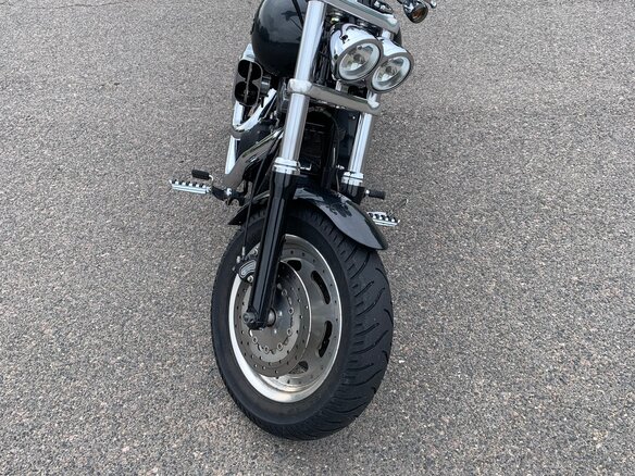 2008 Harley-Davidson Fat Bob, серый, 800000 рублей - вид 8