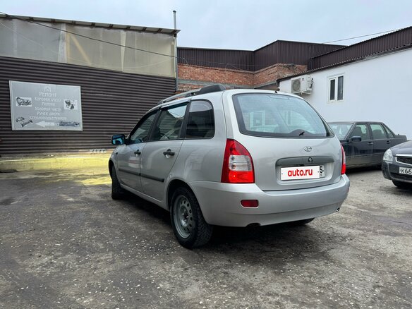 2009 Lada (ВАЗ) Kalina I, серебристый, 420000 рублей - вид 4