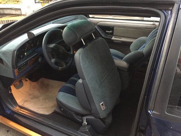 1992 Ford Thunderbird X (Super Birds), синий - вид 15