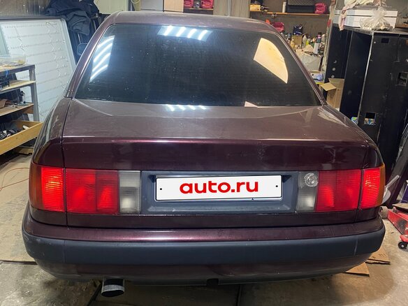1992 Audi 100 IV (C4), красный, 445000 рублей - вид 7