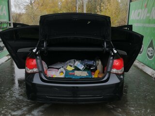 2013 Chevrolet Cruze I Рестайлинг, чёрный, 750000 рублей, вид 4