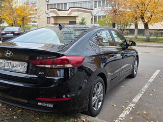 2017 Hyundai Elantra VI (AD), чёрный, 1485000 рублей, вид 5