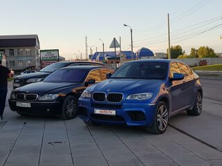 2009 BMW X6 M I (E71), синий, 2200000 рублей, вид 4