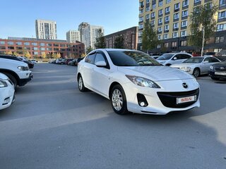 2012 Mazda 3 II (BL) Рестайлинг, белый, 1355000 рублей, вид 5