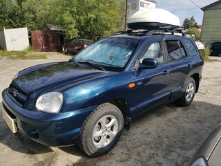 2008 Hyundai Santa Fe Classic Classic, синий, 650000 рублей, вид 1