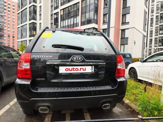 2008 Kia Sportage II Рестайлинг, чёрный, 780000 рублей, вид 4