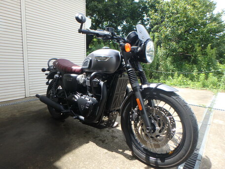2017 Triumph Bonneville T120, серый, 1000000 рублей, вид 1